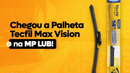 Palheta Tecfil Max Vision chega ao mercado trazendo mais tranquilidade e segurança para o condutor. 